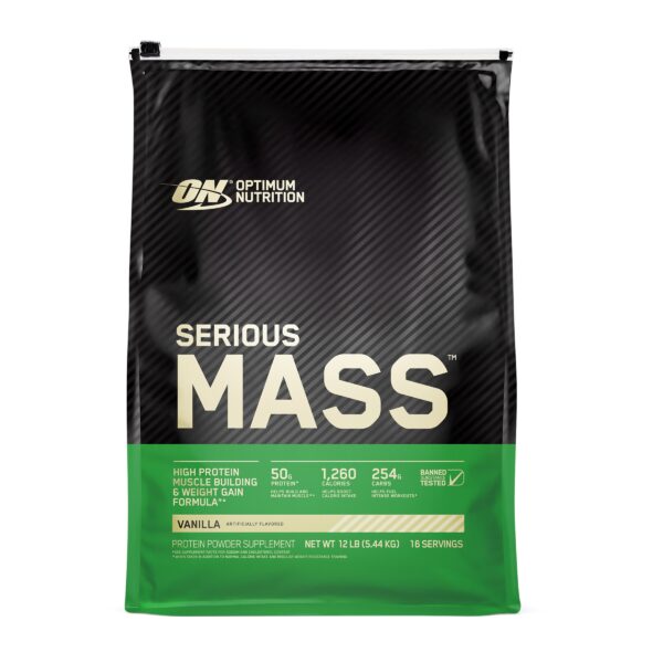350134_ON_SERIOUS_MASS_VANILLA_12LB_Front سیروس مس اپتیموم ناتریشن