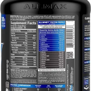 وی کلاسیک آلمکس (Allmax Whey Classic) - پروتئین وی خالص و باکیفیت کانادایی