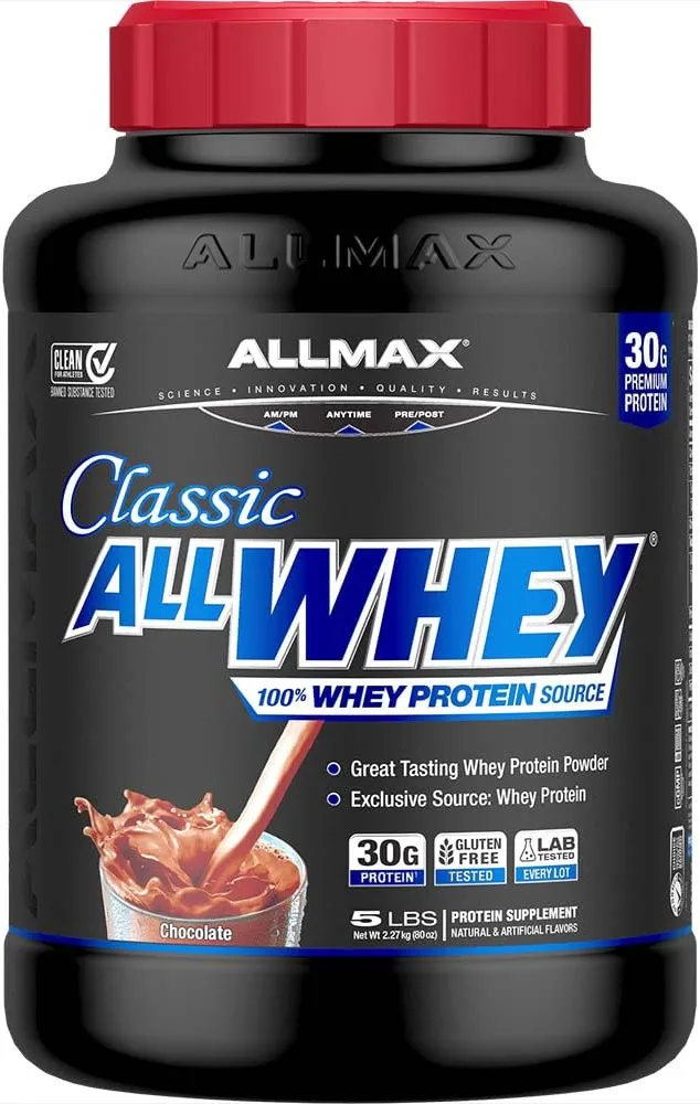 وی کلاسیک آلمکس (Allmax Whey Classic) - پروتئین وی خالص و باکیفیت کانادایی