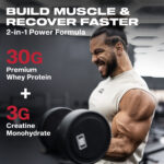 خرید نیتروتک ماسلتک (Muscletech NitroTech) | پروتئین + کراتین برای افزایش حجم عضلانی