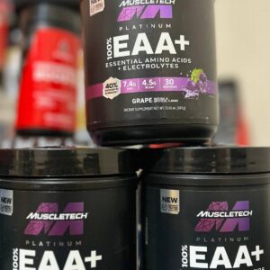 خرید مکمل EAA ماسلتک پلاتینیوم ۱۰۰٪ طعم انگور | MuscleTech Platinum EAA + اورجینال