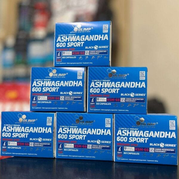 کپسول مکمل اشواگاندا الیمپ Olimp Ashwagandha 600 میلی‌گرم – محصول تقویتی و افزایش تمرکز بدنسازی
