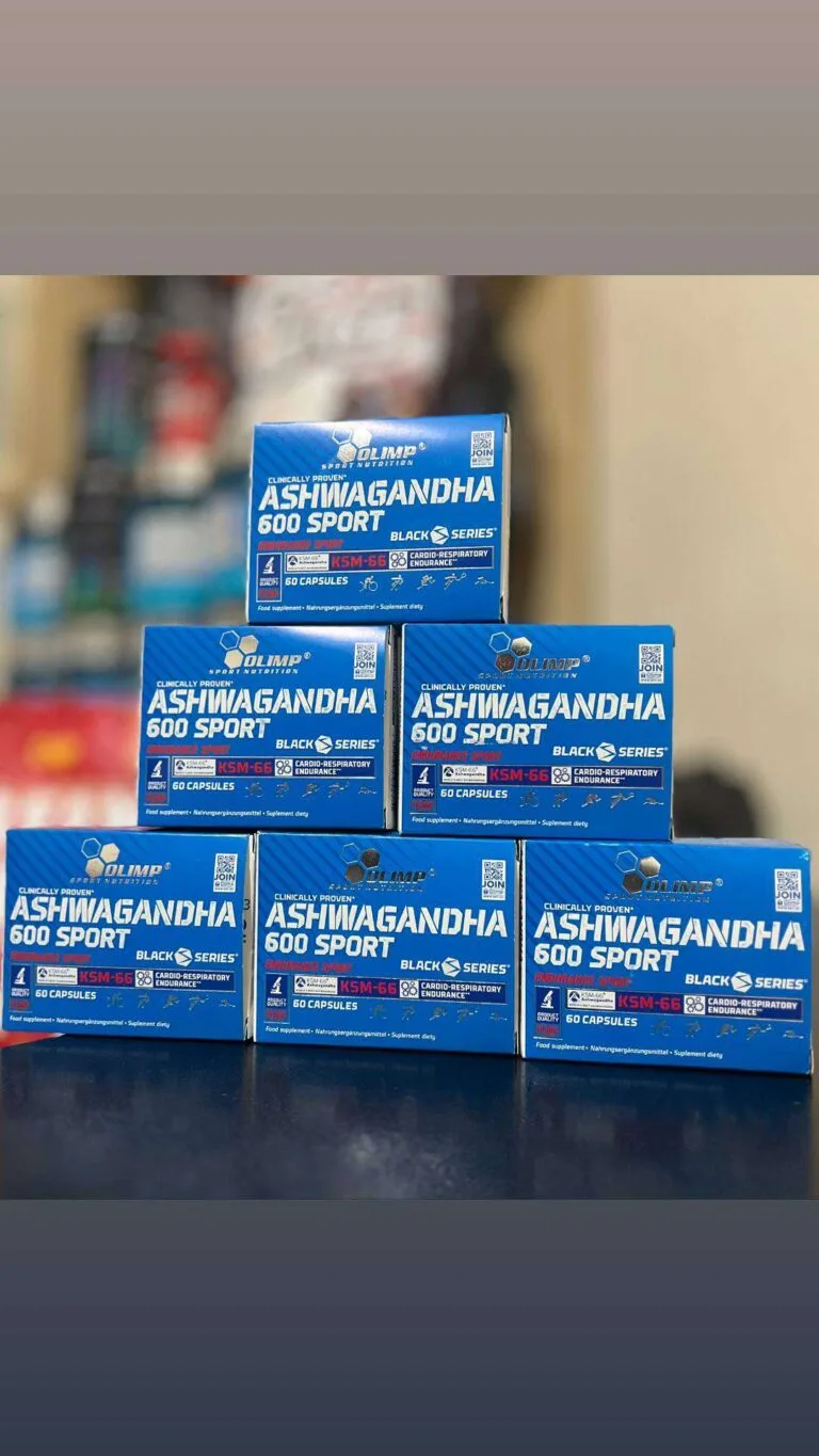 کپسول مکمل اشواگاندا الیمپ Olimp Ashwagandha 600 میلی‌گرم – محصول تقویتی و افزایش تمرکز بدنسازی