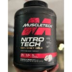 پودر پروتئین نیتروتک وی گلد ماسل تک، مکمل پروتئینی با کیفیت بالا برای رشد عضلات، ریکاوری سریع و حمایت از عملکرد ورزشی