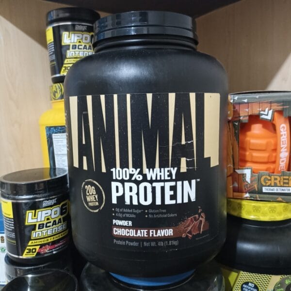 پودر پروتئین وی انیمال یونیورسال، مکمل پروتئینی با کیفیت بالا برای رشد عضلات، ریکاوری سریع و حمایت از عملکرد ورزشی.