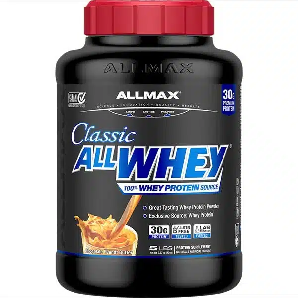 پروتئین وی آل مکس کلاسیک AllMax Classic ALLWHEY طعم شکلات 5 پوند