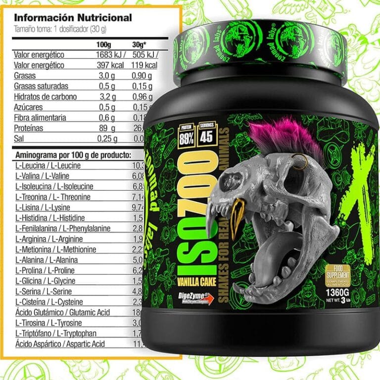 وی ایزوله زوماد لبز Zoomad Labs Whey Isolate پروتئین وی ایزوله خالص برای عضله خشک و ریکاوری سریع