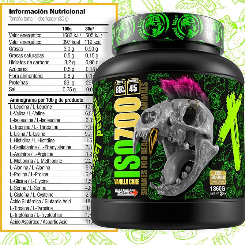 وی ایزوله زوماد لبز Zoomad Labs Whey Isolate پروتئین وی ایزوله خالص برای عضله خشک و ریکاوری سریع