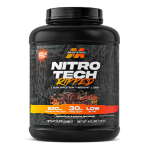 نیتروتک ریپد ماسل تک (MuscleTech Nitro Tech Ripped) | پروتئین وی ایزوله + چربیسوز قدرتمند
