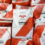عکس گالری پروتئین Myprotein Impact Whey Isolate در بسته‌بندی سفید و نارنجی، مناسب فروشگاه حامدپاور