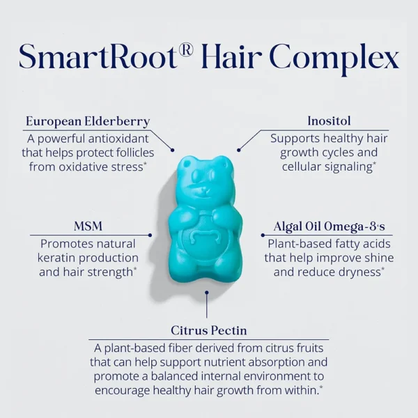 پاستیل تقویت مو شوگر بیرهیر پرو | Sugar Bear Hair Pro - Image 4