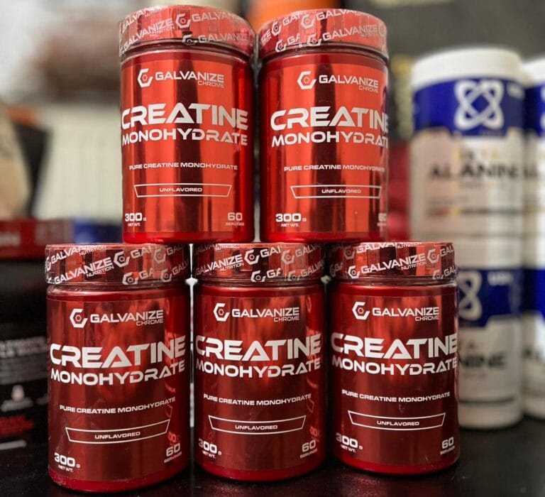پودر کراتین گالوانایز، مکمل ورزشی برای افزایش قدرت، انرژی و بهبود ریکاوری عضلات در تمرینات بدنسازی.
