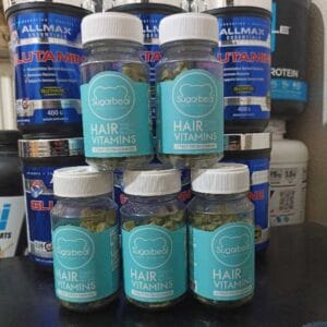 پاستیل تقویت مو شوگر بیر هیر، مکمل ویتامینی برای کمک به رشد، تقویت و سلامت مو، پوست و ناخن.