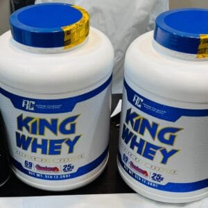 کینگ وی رونی کلمن | King Whey Ronnie Coleman مکمل پروتئین وی برای افزایش حجم عضله، قدرت و ریکاوری سریع