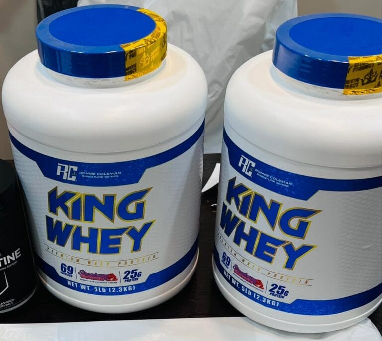 کینگ وی رونی کلمن | King Whey Ronnie Coleman مکمل پروتئین وی برای افزایش حجم عضله، قدرت و ریکاوری سریع