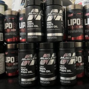 مکمل روغن ماهی Muscletech 100% Fish Oil اصل حاوی امگا ۳ برای سلامت قلب، مفاصل و افزایش ریکاوری عضلات