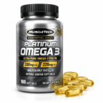 کپسول‌های امگا 3 پلاتینیوم ماسل تک، مکمل چربی‌های سالم برای قلب، مغز و حمایت از سلامت عمومی بدن.