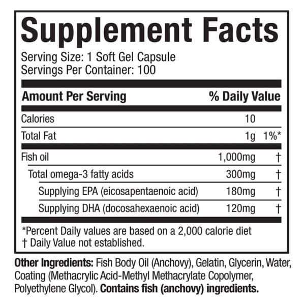 کپسول‌های امگا 3 پلاتینیوم ماسل تک، مکمل چربی‌های سالم برای قلب، مغز و حمایت از سلامت عمومی بدن."