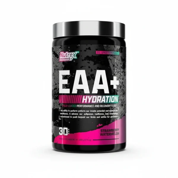 خرید آمینو EAA+ Hydration ناترکس طعم توت‌فرنگی هندوانه مناسب ریکاوری و افزایش عملکرد عضلانی
