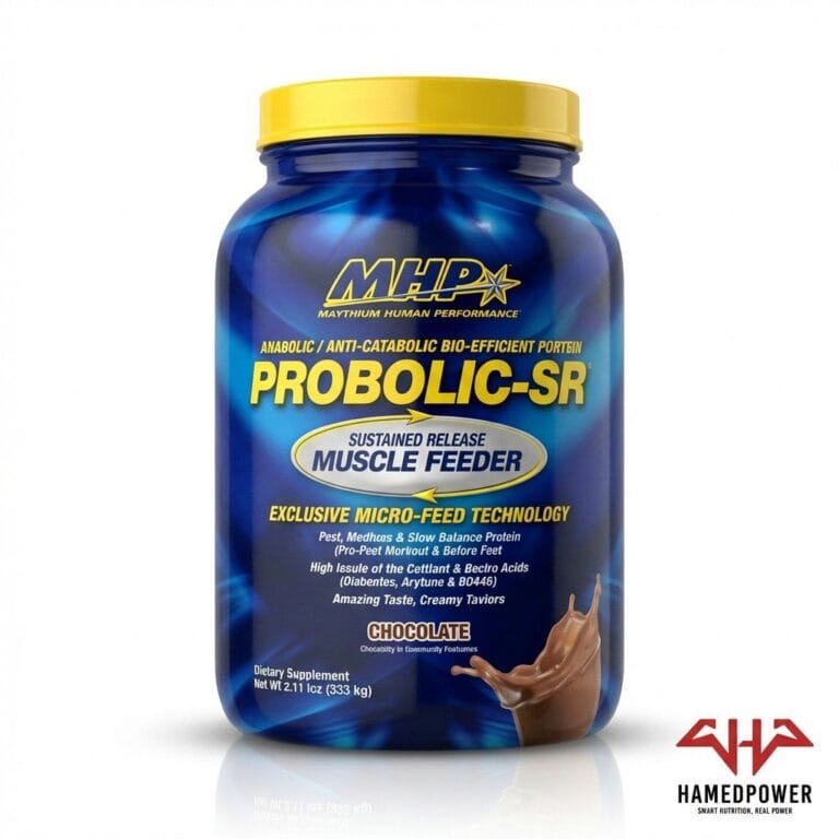 پروتئین پروبولیک SR ام‌اچ‌پی طعم شکلات اصل با جذب تدریجی