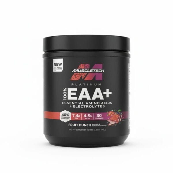 خرید EAA پلاتینیوم ماسلتک با طعم فروت پانچ اصل خرید EAA پلاتینیوم ماسلتک اصل طعم فروت پانچ مناسب ریکاوری و عضلهسازی