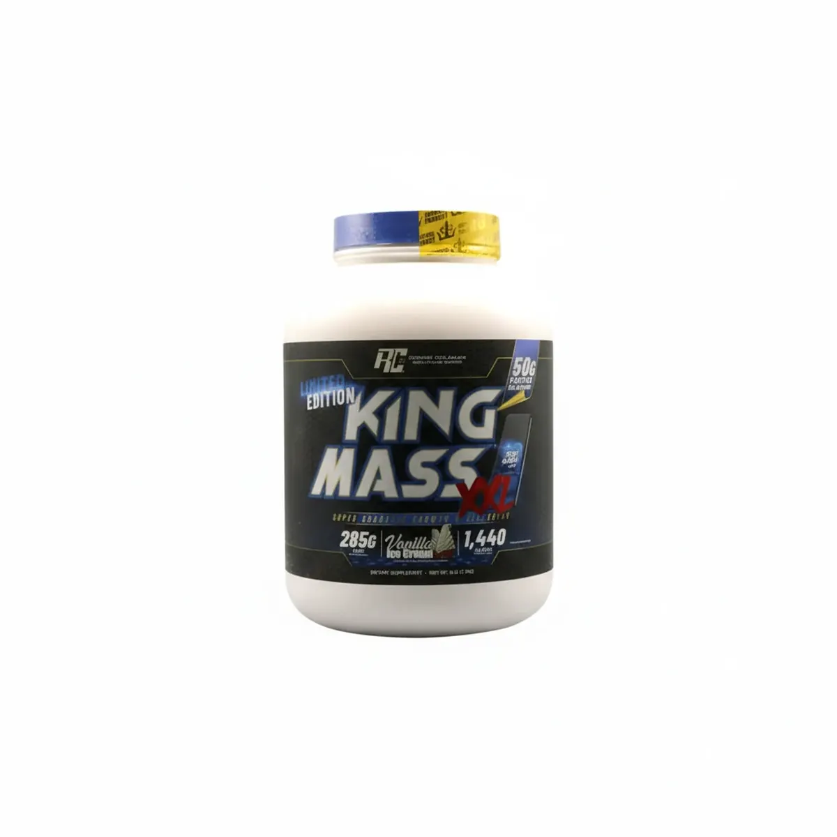 پودر گینر رونی کلمن King Mass XXL طعم وانیلی