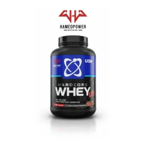 پروتئین وی USN Hardcore Whey gH بسته‌بندی اصلی مناسب عضله‌سازی و ریکاوری
