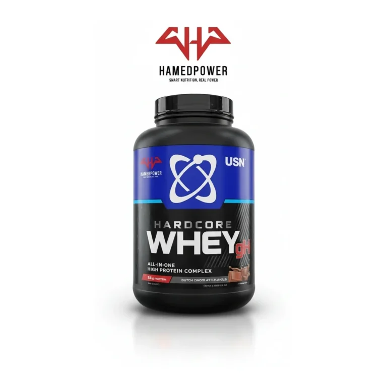 پروتئین وی USN Hardcore Whey gH بسته‌بندی اصلی مناسب عضله‌سازی و ریکاوری