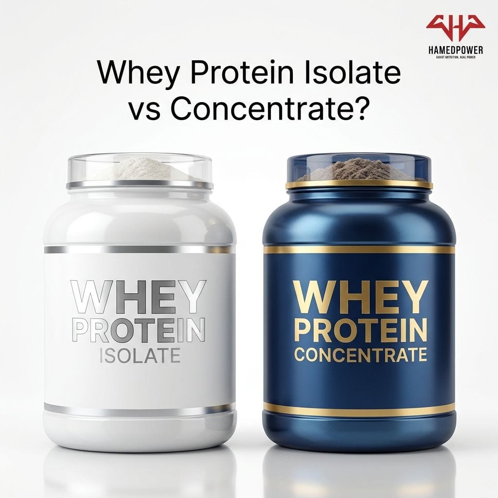 مقایسه پروتئین وی ایزوله و وی کنسانتره برای عضله‌سازی، افزایش حجم و انتخاب بهترین مکمل بدنسازی