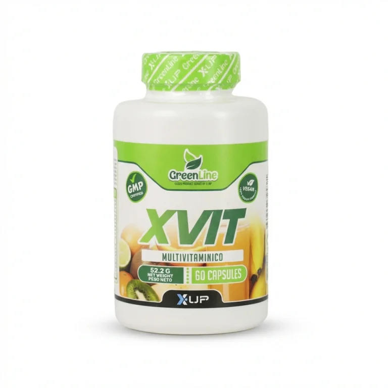 مولتی ویتامین XVIT گرین لاین XUP مکمل گیاهی مخصوص بدنسازی و ریکاوری ورزشکاران
