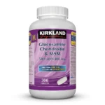 بطری مکمل Kirkland Glucosamine Chondroitin MSM حاوی 300 قرص برای تقویت مفاصل و کاهش درد آرتروز