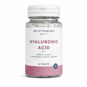 قرص‌ هیالورونیک اسید برند MyVitamins در بسته‌بندی ۶۰ عددی؛ مکمل مفید برای زیبایی و سلامت پوست
