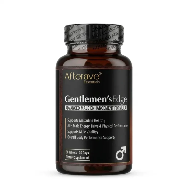 تصویر مکمل آقایان Afterave Gentlemen’sEdge با فرمول تقویت عملکرد مردانه، بسته ۶۰ قرص، فروشگاه حامدپاور