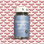 مکمل اشواگاندا KSM-66 مای ویتامینز MyVitamins با 600 میلی‌گرم عصاره، مناسب کاهش استرس و ریکاوری از فروشگاه حامدپاور