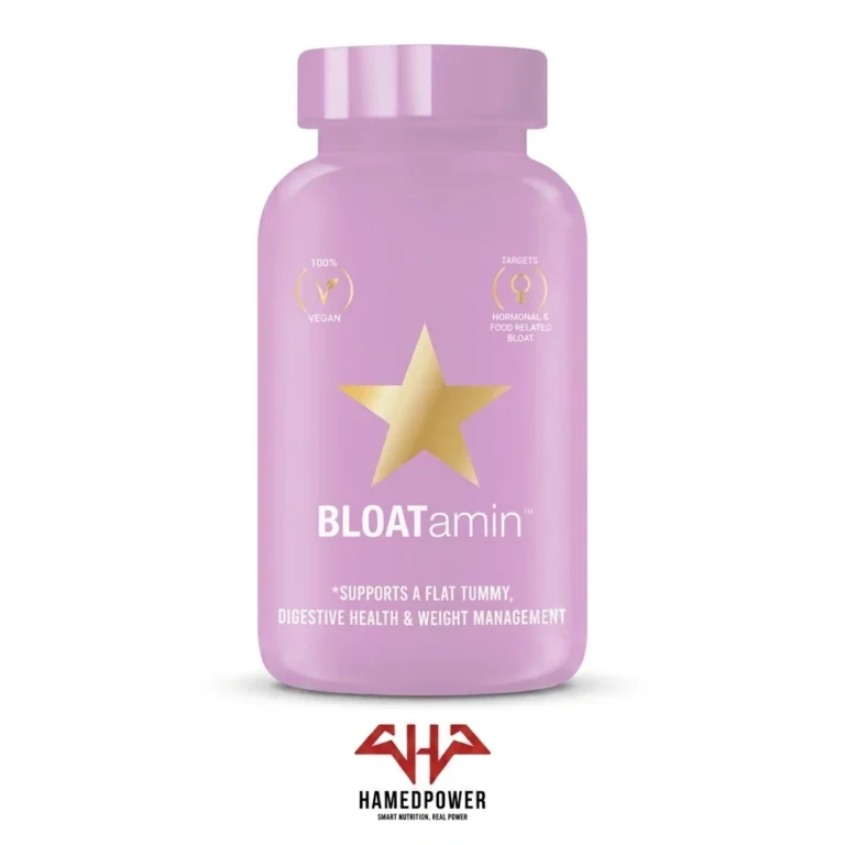 مکمل BLOATamin برای کاهش نفخ، بهبود سلامت گوارش و مدیریت وزن – فرمولاسیون ۱۰۰٪ وگان