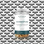 تصویر مکمل ترموپیور مای ویتامینز (MyVitamins Thermopure) چربی‌سوز ترموژنیک با پس‌زمینه اختصاصی لوگوی حامدپاور