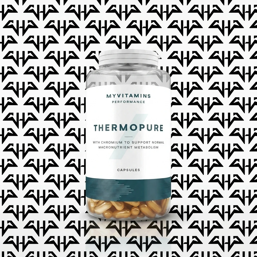 کپسول ترموپیور مای ویتامینز (Thermopure) چربیسوز قدرتمند – حامدپاور تصویر مکمل ترموپیور مای ویتامینز (MyVitamins Thermopure) چربیسوز ترموژنیک با پسزمینه اختصاصی لوگوی حامدپاور