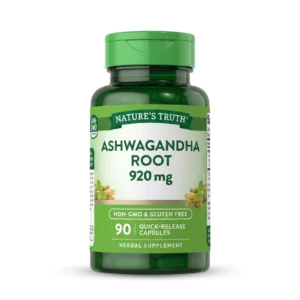 مکمل گیاهی اشواگاندا ۹۲۰ میلی‌گرم Nature's Truth برای کاهش استرس و تقویت بدن