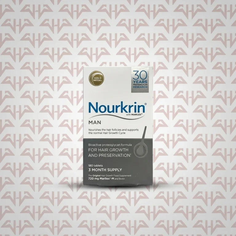 خرید نورکرین من Nourkrin Man مکمل تقویت و رشد مو آقایان 180 عدد اصل از حامدپاور
