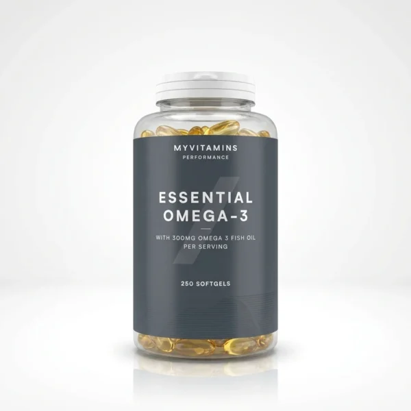 کپسول امگا 3 مای ویتامینز 250 عددی Essential Omega 3 MyVitamins مکمل روغن ماهی برای سلامت قلب مفاصل و بدنسازی
