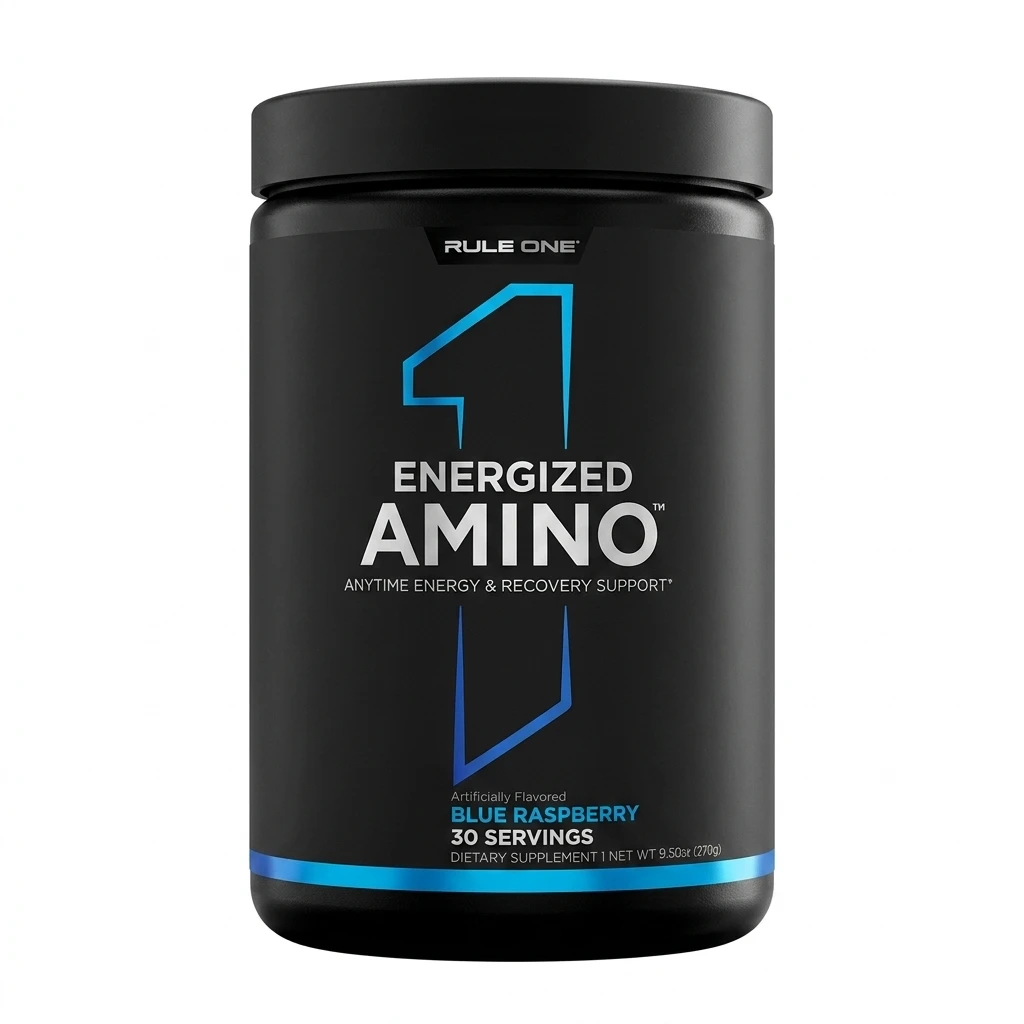 آمینو انرژیزا رول وان – Rule One Energized Amino مکمل آمینو انرژیزا رول وان مدل Energized Amino طعم بلو رزبری