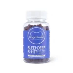 قرص جویدنی SugarBear Sleep Deep با 5-HTP، ملاتونین و ترکیبات آرامش‌بخش برای بهبود کیفیت خواب و کاهش استرس.