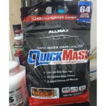 خرید گینر کوئیک مس آل مکس ALLMAX QuickMass وزن 10 پوند طعم شکلات کره بادام زمینی