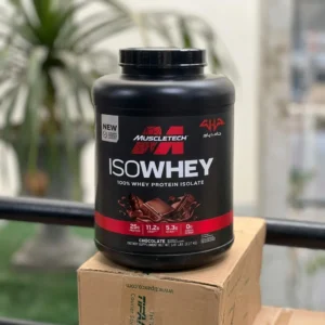 پروتئین ایزو وی ماسل‌تک (ISO WHEY) طعم شکلات وزن 2.27 کیلوگرم با لوگوی اختصاصی حامدپاور