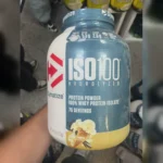 قوطی پروتئین وی ایزوله دایماتیز ISO100 مدل هیدرولیز شده، طعم وانیل، وزن ۵ پوندی (۲.۳ کیلوگرم)