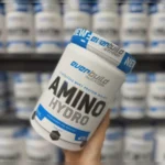 بطری مکمل Everbuild Nutrition Amino Hydro به شکل قرص با 8000 میلی‌گرم و فرمول هیدرولیز شده وی پروتئین ایزوله