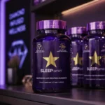 بطری مکمل خواب SLEEPtamin ملاتونین گامی وگان برای خواب آرام و ریلکسیشن