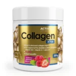 پودر کلاژن ActivLab Collagen Xtra وزن 300 گرم با طعم تمشک و توت فرنگی
