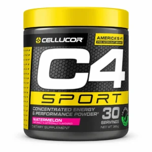 پودر پیش تمرین Cellucor C4 Sport با طعم هندوانه، وزن ۲۸۵ گرم و ۳۰ سروینگ