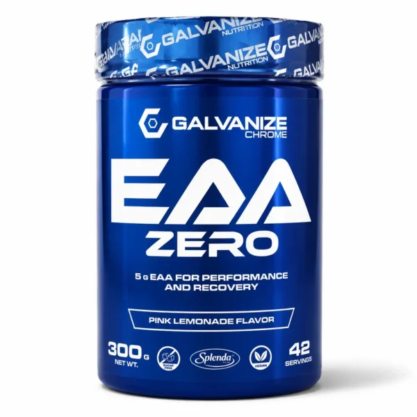 خرید قوطی ۳۰۰ گرمی مکمل آمینو اسید EAA زرو گالوانیز کروم طعم پینک لیموناد